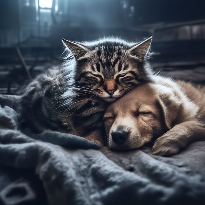 Найдена кошка в Дзержинске — История о двух сёстрах, квартире и маминых кошках